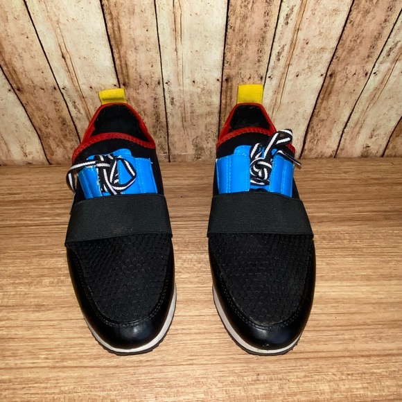 STEVE MADDEN WOMENS ANTICS LOW TOP FASHION SNEAKERS LACE UP SIZE 7M - Picture 10 of 11